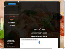 Tablet Screenshot of deliworkspizzeria.com